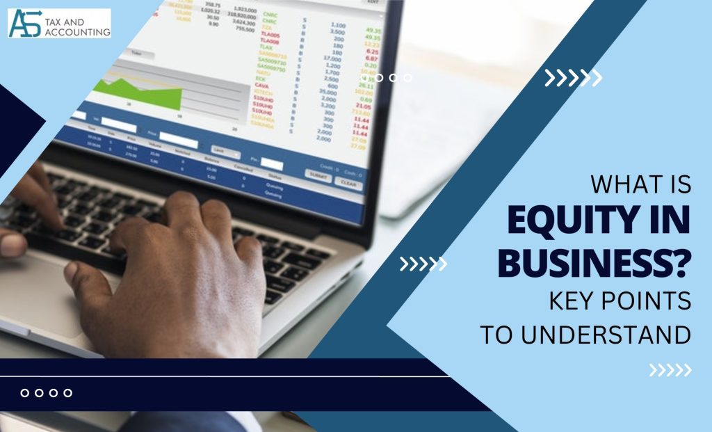 What is equity in business